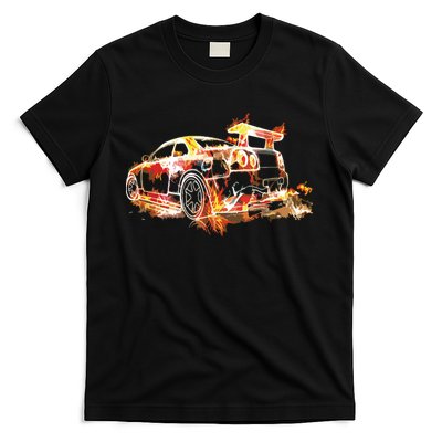Exotic Car Supercharge Turbo Sports Car T-Shirt
