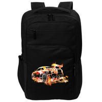 Exotic Car Supercharge Turbo Sports Car Impact Tech Backpack