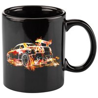 Exotic Car Supercharge Turbo Sports Car 11oz C Handle Ceramic Mug