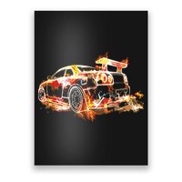Exotic Car Supercharge Turbo Sports Car Poster