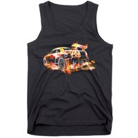 Exotic Car Supercharge Turbo Sports Car Tank Top
