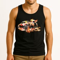 Exotic Car Supercharge Turbo Sports Car Tank Top