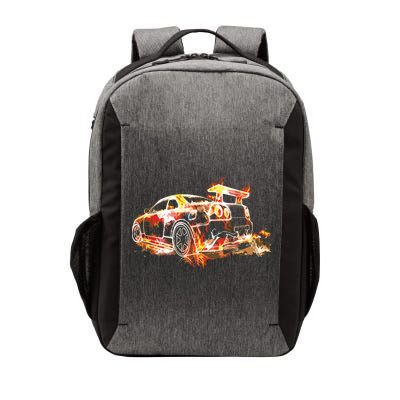 Exotic Car Supercharge Turbo Sports Car Vector Backpack
