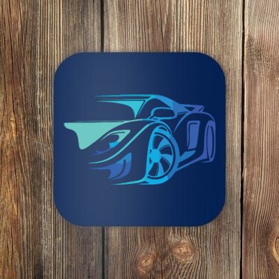 Exotic Car Supercharge Turbo Sports Car T Coaster