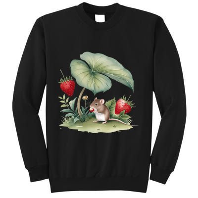 Enchanting Cottagecore Scene NatureS Serene Beauty Sweatshirt