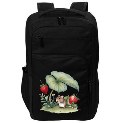 Enchanting Cottagecore Scene NatureS Serene Beauty Impact Tech Backpack