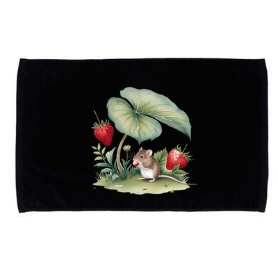Enchanting Cottagecore Scene NatureS Serene Beauty Microfiber Hand Towel