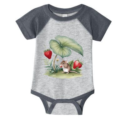 Enchanting Cottagecore Scene NatureS Serene Beauty Infant Baby Jersey Bodysuit