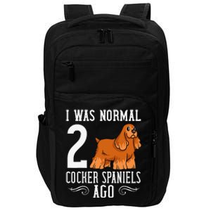 English Cocker Spaniel Dog Gift Puppies Impact Tech Backpack