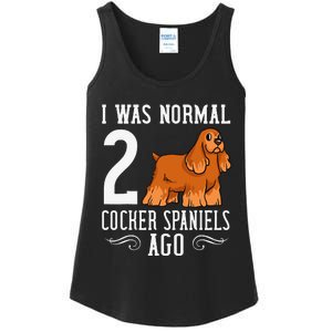 English Cocker Spaniel Dog Gift Puppies Ladies Essential Tank