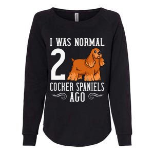 English Cocker Spaniel Dog Gift Puppies Womens California Wash Sweatshirt