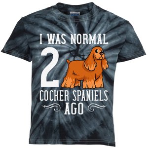 English Cocker Spaniel Dog Gift Puppies Kids Tie-Dye T-Shirt