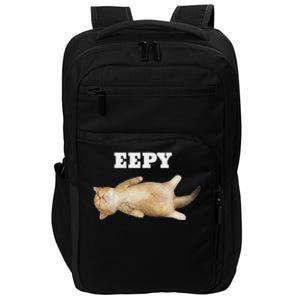 Eepy Cat Sleepy Cat Meme Impact Tech Backpack