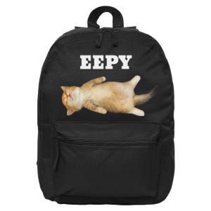 Eepy Cat Sleepy Cat Meme 16 in Basic Backpack