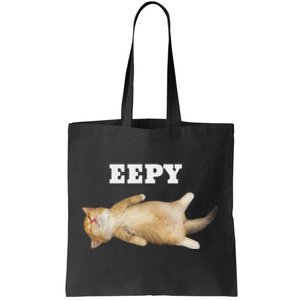 Eepy Cat Sleepy Cat Meme Tote Bag