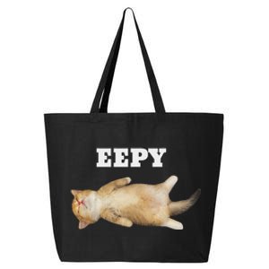 Eepy Cat Sleepy Cat Meme 25L Jumbo Tote