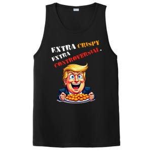 Extra Crispy Trump Eating Chicken Nuggets Controversial PosiCharge Competitor Tank