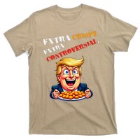 Extra Crispy Trump Eating Chicken Nuggets Controversial T-Shirt