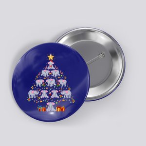 Elephant Christmas Tree Light Funny Elephant Xmas Gift Meaningful Gift Button