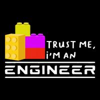 Engineer Children Toy Big Building Blocks Build Builder Mousepad
