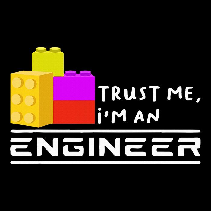 Engineer Children Toy Big Building Blocks Build Builder Mousepad