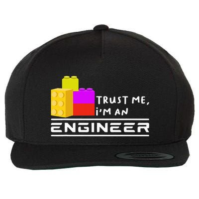 Engineer Children Toy Big Building Blocks Build Builder Wool Snapback Cap