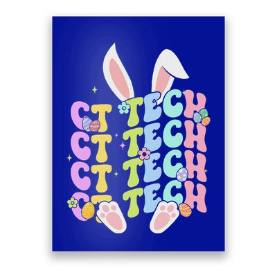 Easter Ct Tech Bunny Ct Tech Easter Day Poster