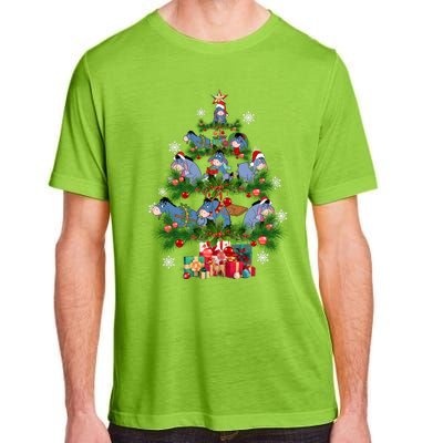 Eeyore Christmas Tree Friends Eeyore Christmas Adult ChromaSoft Performance T-Shirt