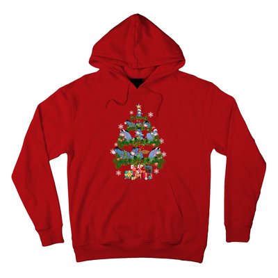 Eeyore Christmas Tree Friends Eeyore Christmas Hoodie