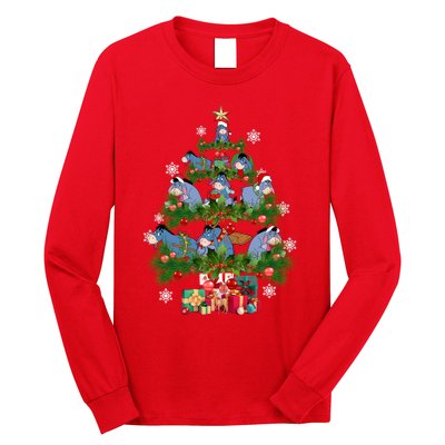 Eeyore Christmas Tree Friends Eeyore Christmas Long Sleeve Shirt