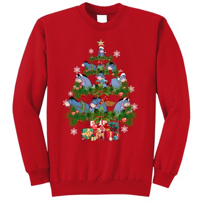 Eeyore Christmas Tree Friends Eeyore Christmas Sweatshirt