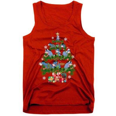 Eeyore Christmas Tree Friends Eeyore Christmas Tank Top