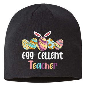 Egg Cellent Teacher Easter Egg Sustainable Beanie