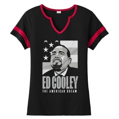 Ed Cooley The American Dream Ladies Halftime Notch Neck Tee