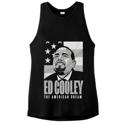 Ed Cooley The American Dream Ladies PosiCharge Tri-Blend Wicking Tank