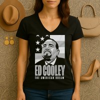 Ed Cooley The American Dream Women's V-Neck T-Shirt