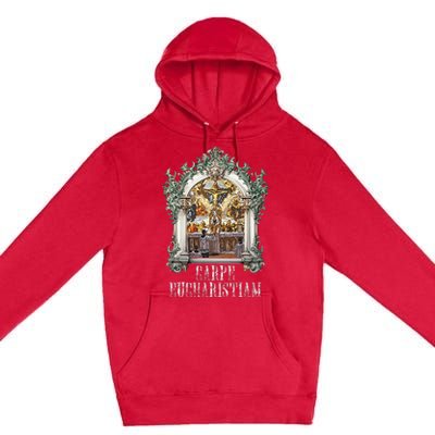 Eucharistic Consecration Traditional Latin Mass Catholic Premium Pullover Hoodie