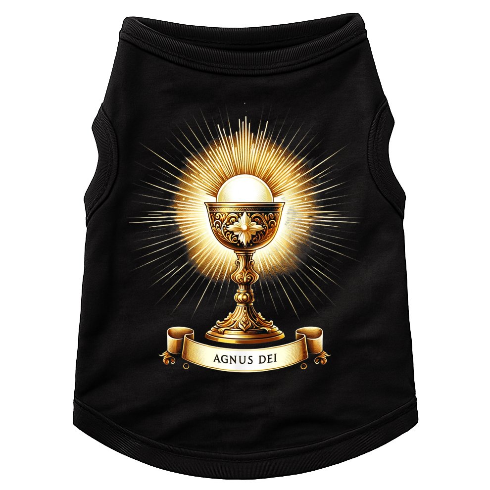 Eucharistic Consecration Traditional Latin Mass Catholic Doggie Tank