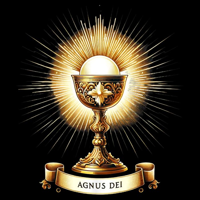 Eucharistic Consecration Traditional Latin Mass Catholic Cooling Performance Crew T-Shirt