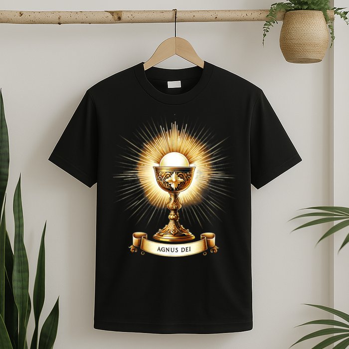 Eucharistic Consecration Traditional Latin Mass Catholic T-Shirt