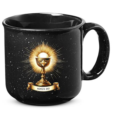 Eucharistic Consecration Traditional Latin Mass Catholic 15oz Campfire Ceramic Mug