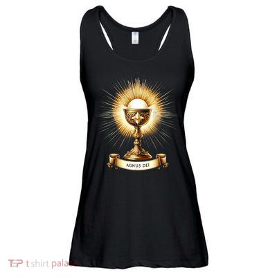 Eucharistic Consecration Traditional Latin Mass Catholic Ladies Essential Flowy Tank