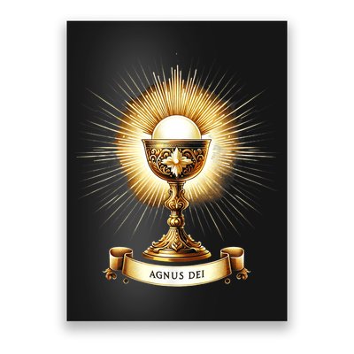 Eucharistic Consecration Traditional Latin Mass Catholic Poster