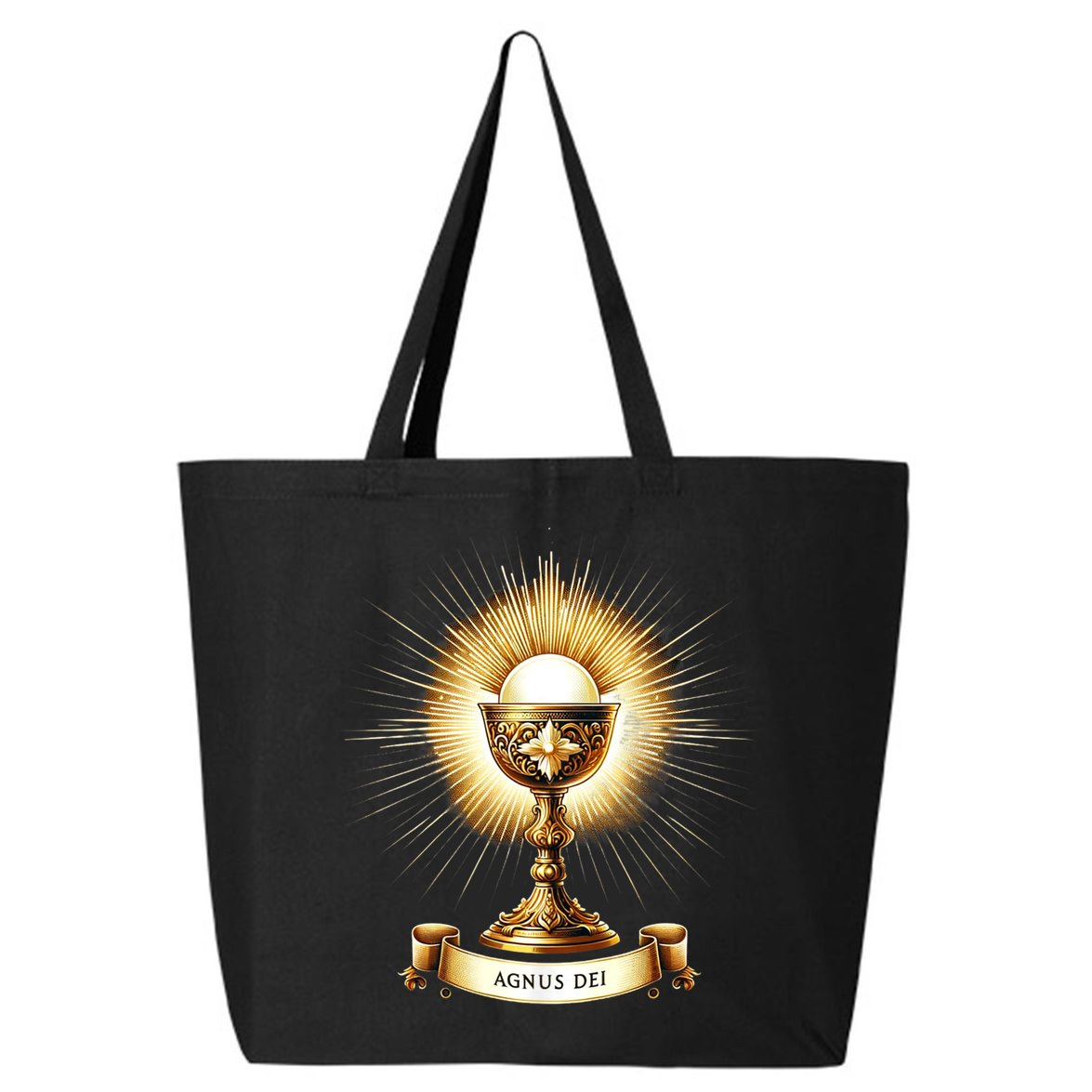 Eucharistic Consecration Traditional Latin Mass Catholic 25L Jumbo Tote