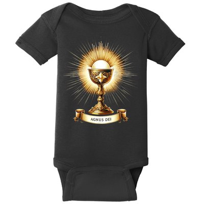 Eucharistic Consecration Traditional Latin Mass Catholic Baby Bodysuit
