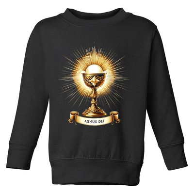 Eucharistic Consecration Traditional Latin Mass Catholic Toddler Sweatshirt