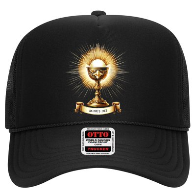 Eucharistic Consecration Traditional Latin Mass Catholic Trucker Hat