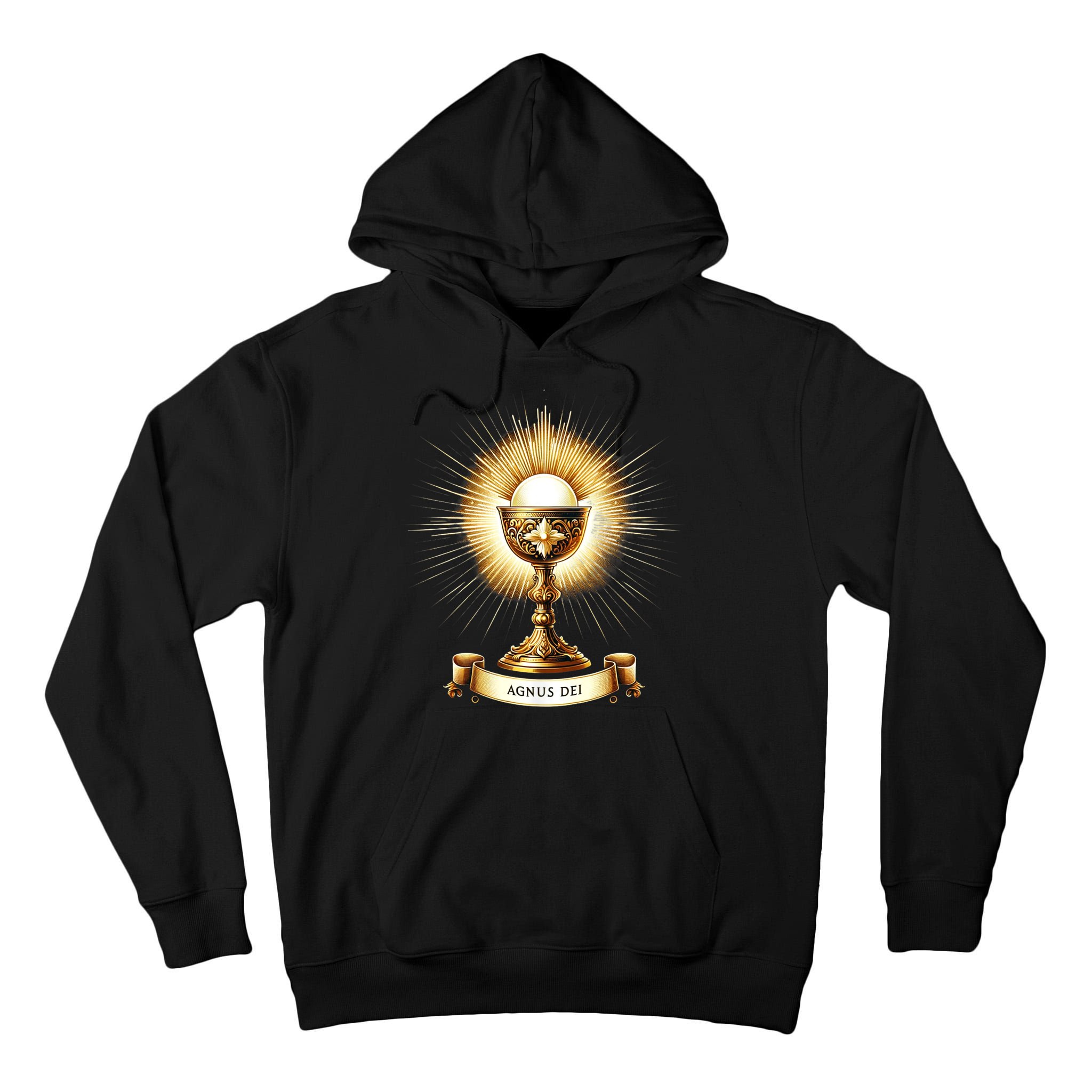 Eucharistic Consecration Traditional Latin Mass Catholic Tall Hoodie