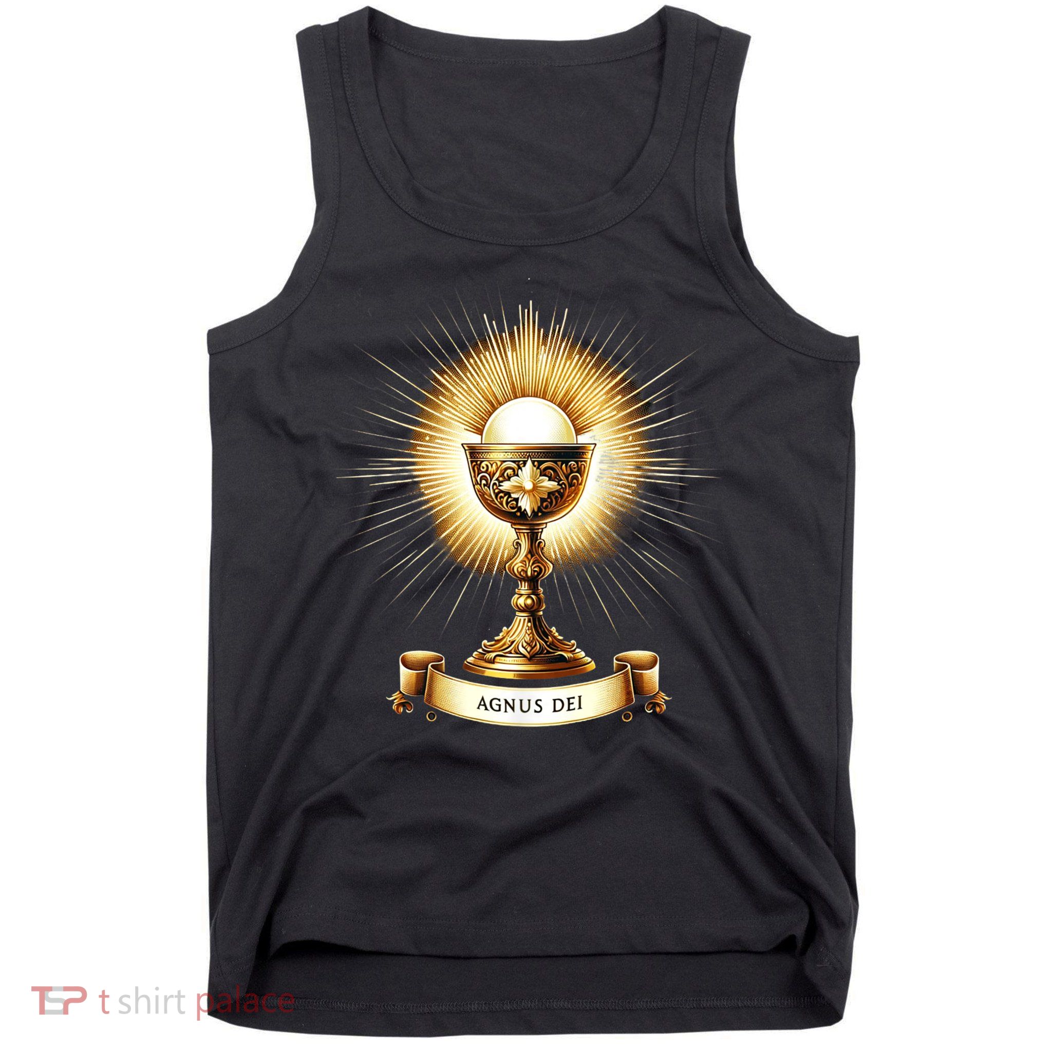 Eucharistic Consecration Traditional Latin Mass Catholic Tank Top