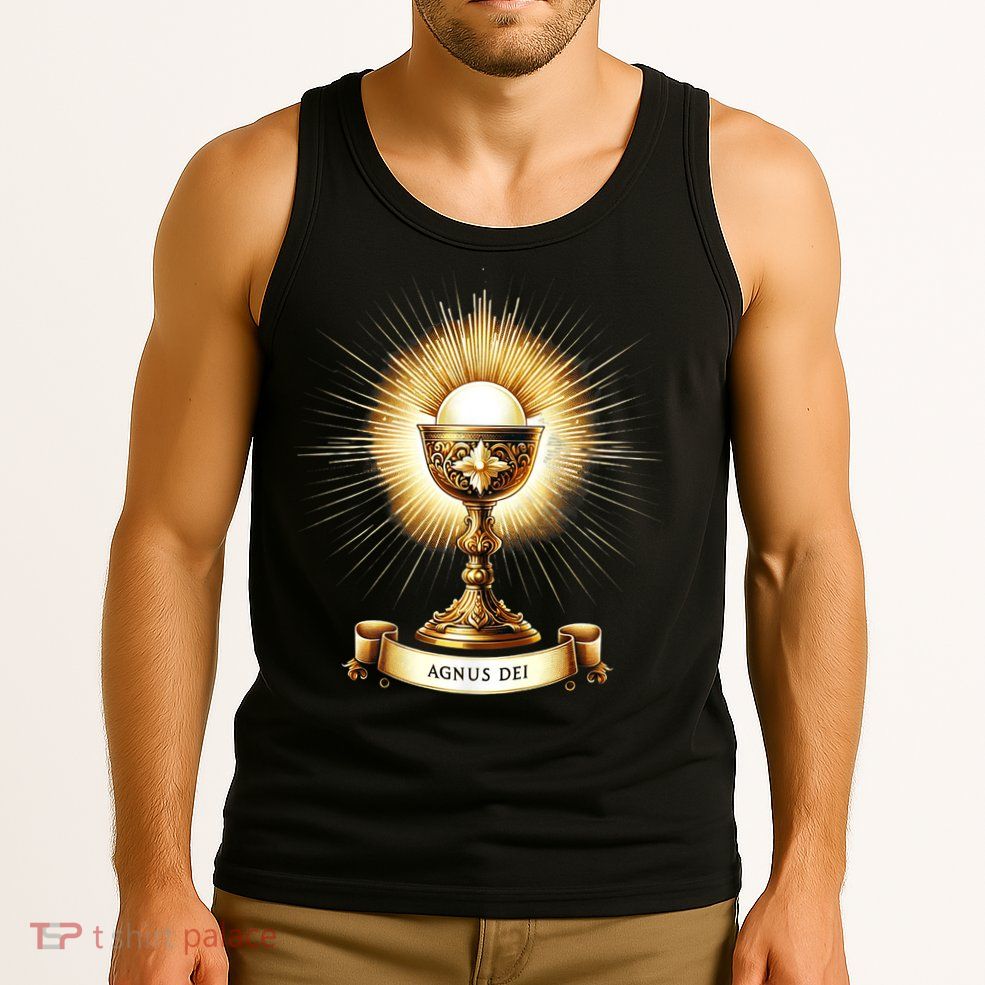 Eucharistic Consecration Traditional Latin Mass Catholic Tank Top